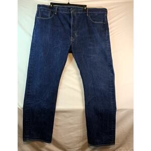Levi’s 501 Denim Original Fit Straight Leg 44 X 32 Jeans Button Fly